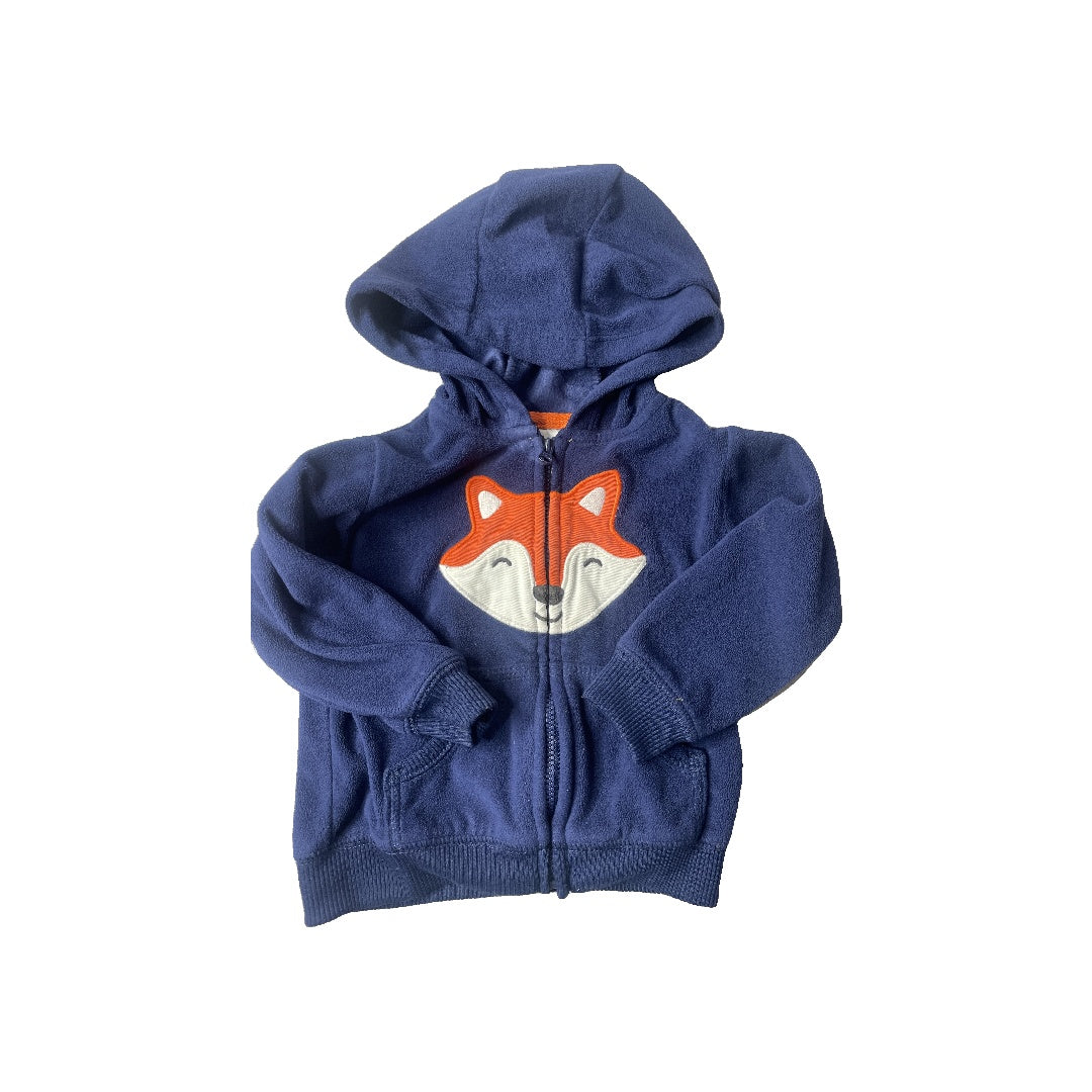 Carters Boys Navy Blue | Fox Sweatshirt Size: 12 months Navy Blue | Fox