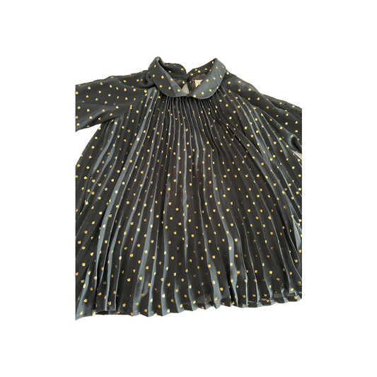 Gap Girls Navy Blue | Gold Dress Size: 12-18 months Navy Blue | Gold