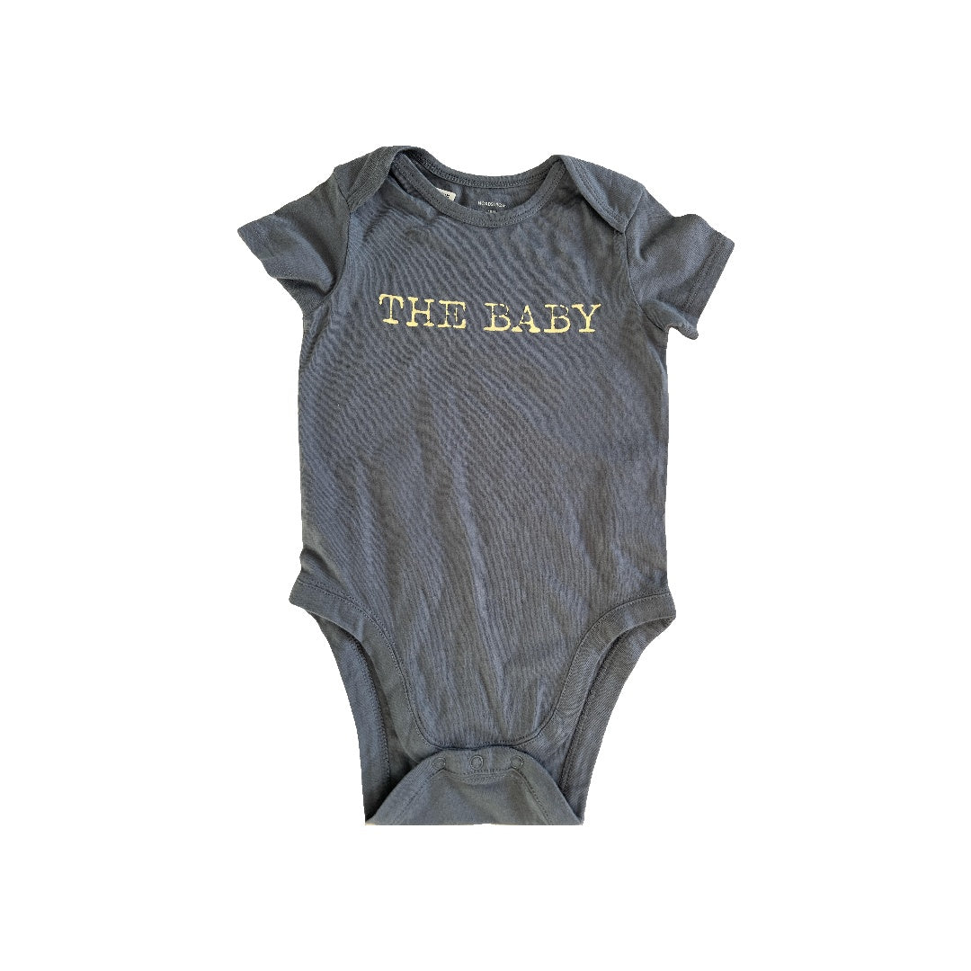Nordstrom Unisex Navy Blue | Graphic Onesie Size: 18 months Navy Blue | Graphic