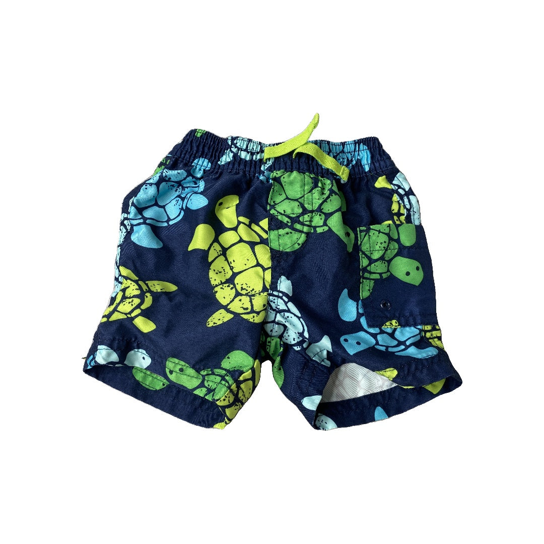 Carters Boys Navy Blue | green | Turtles Trunks Size: 3 months Navy Blue | green | Turtles