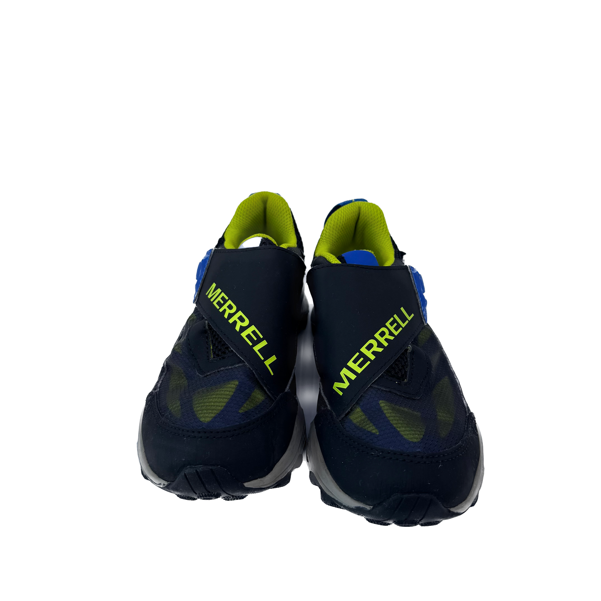 Merrell Unisex Navy | Blue | Green Sneakers Size: 2 Youth Navy | Blue | Green