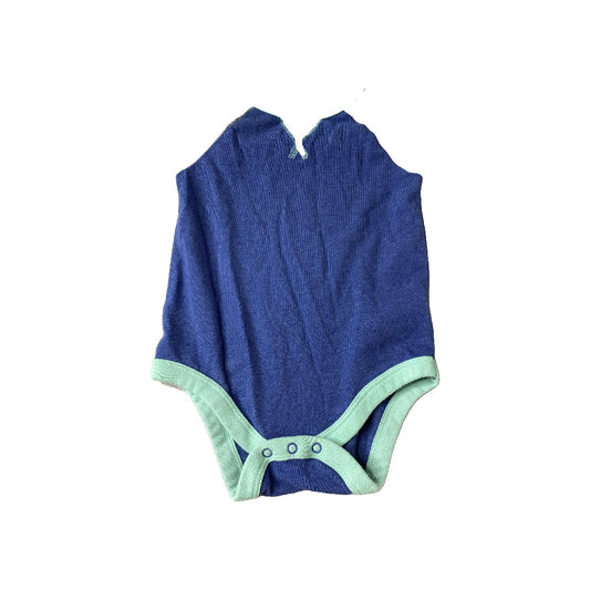 Cat & Jack Boys Navy Blue | Grey | light green Onesie Size: 6-9 months Navy Blue | Grey | light green