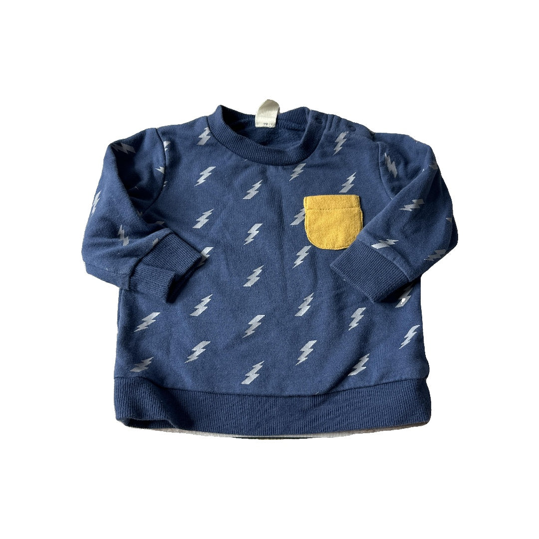 Tucker + Tate Boys Navy Blue | Grey Sweater Size: 6 months Navy Blue | Grey