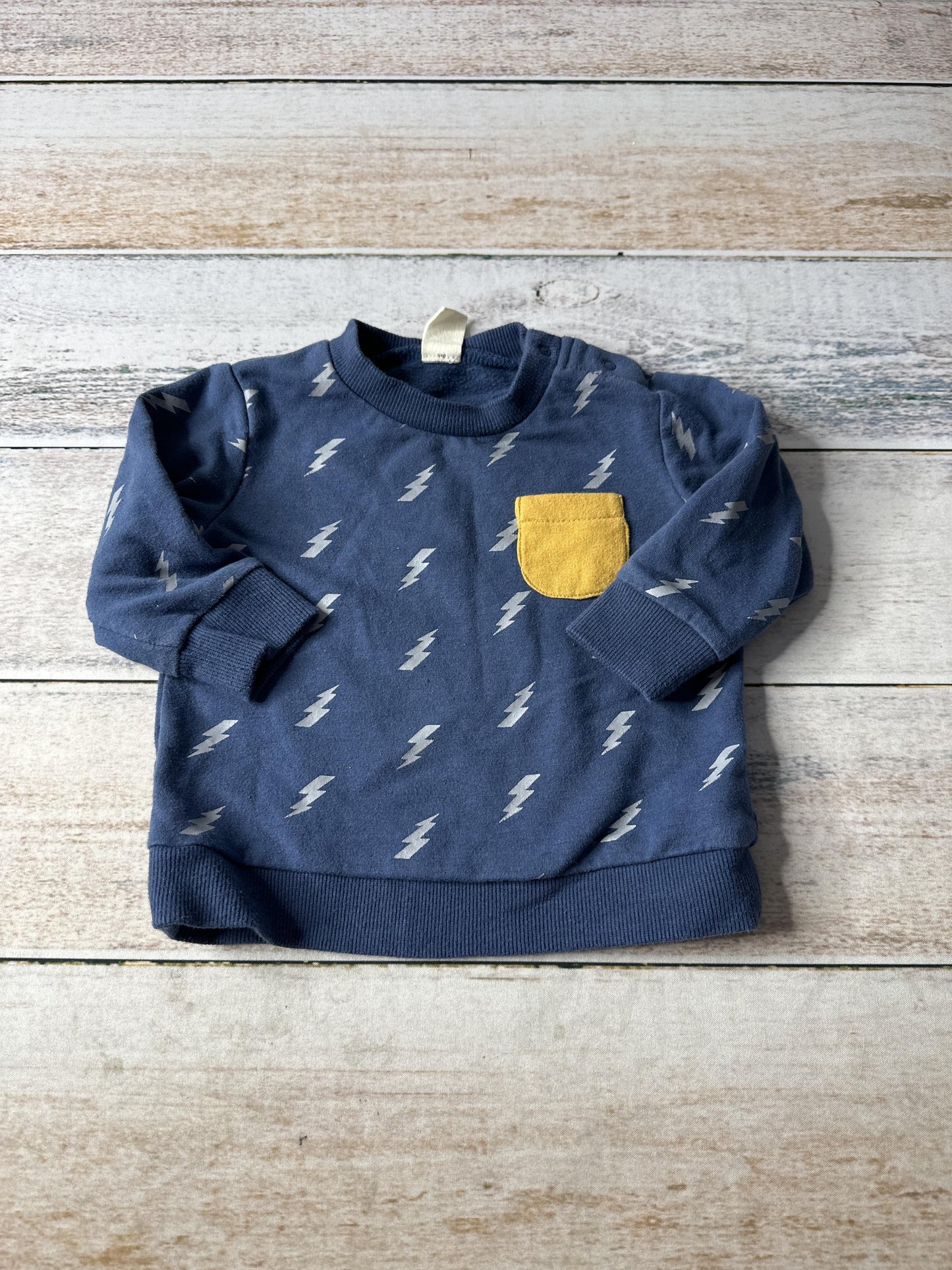 Tucker + Tate Boys Navy Blue | Grey Sweater Size: 6 months Navy Blue | Grey