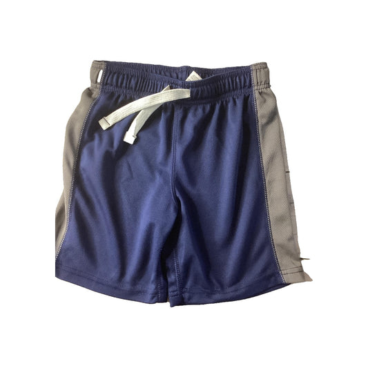 Carters Boys Navy Blue | Grey Shorts Size: 4-5 Years Navy Blue | Grey