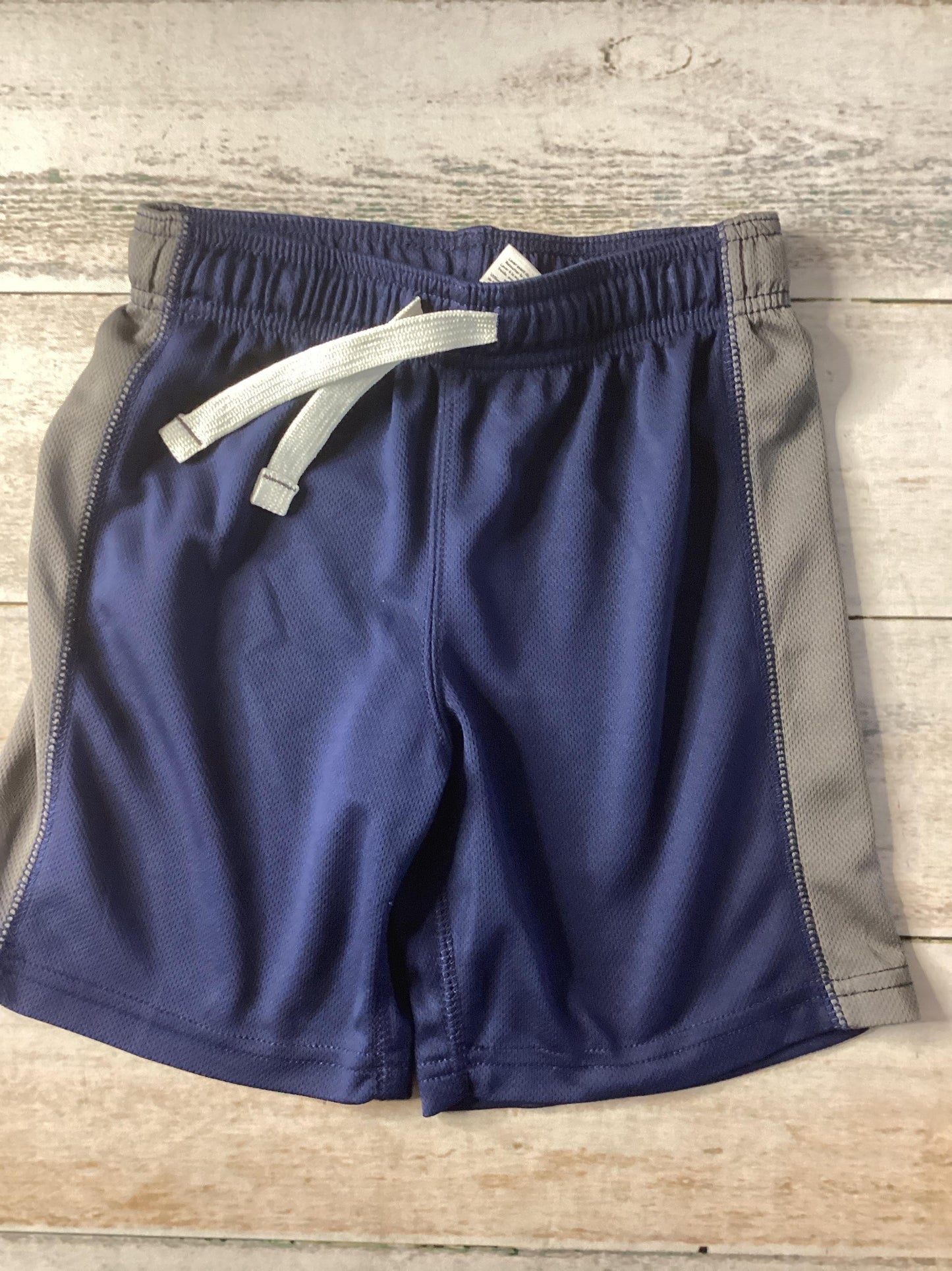 Carters Boys Navy Blue | Grey Shorts Size: 4-5 Years Navy Blue | Grey