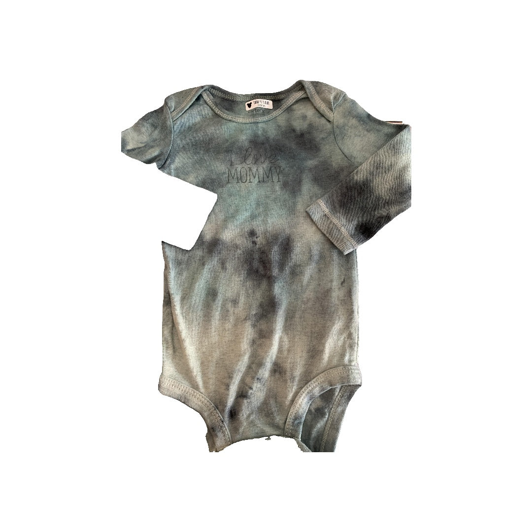 Unisex Navy Blue | Light Blue | Grey Onesie Size: 6 months Navy Blue | Light Blue | Grey