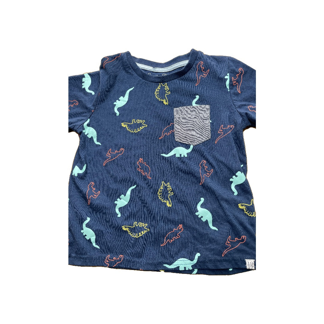 Sovereign Code Boys Navy Blue | Light Blue | light green T-Shirt Size: 4T Navy Blue | Light Blue | light green