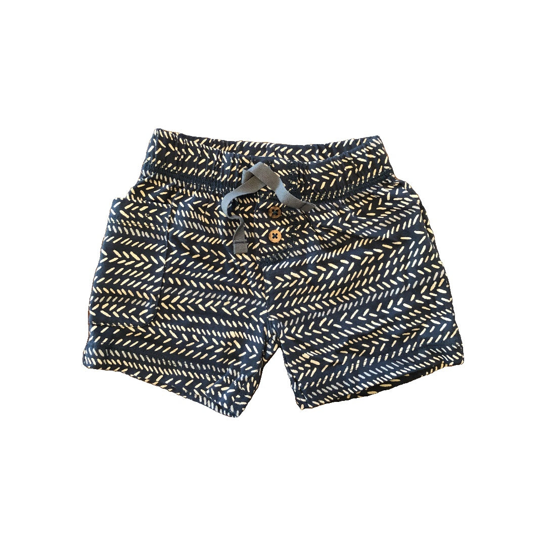 Oliver & Rain Boys Navy Blue | Light Blue | White Shorts Size: 6 months Navy Blue | Light Blue | White