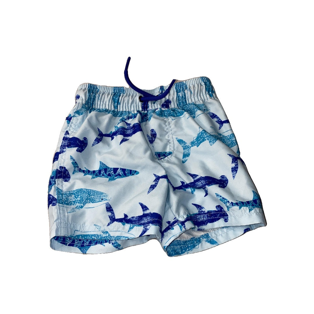 Carters Boys Navy Blue | Light Blue Swimwear Size: 18 months Navy Blue | Light Blue