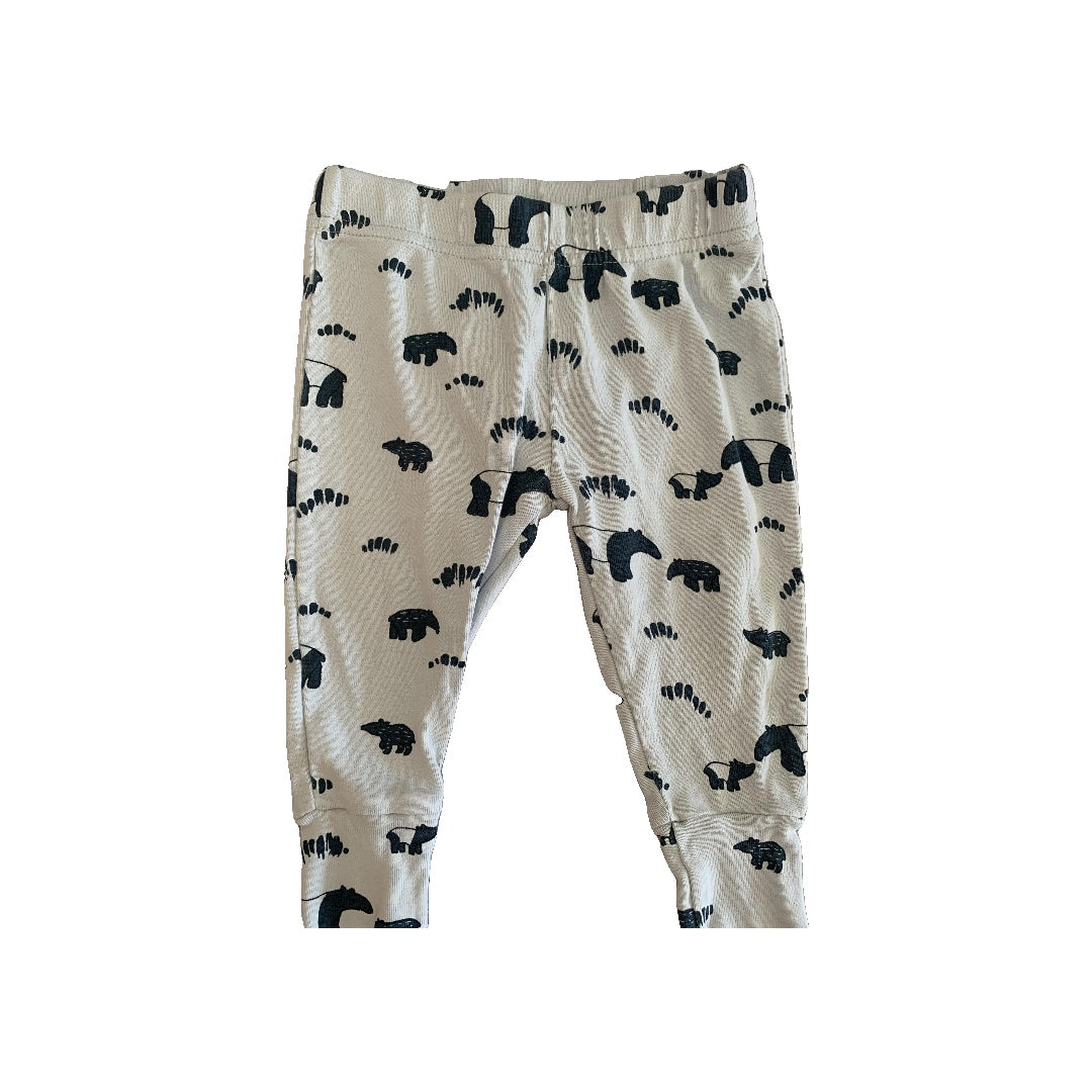 Oliver & Rain Unisex Navy Blue | Light Blue Pajamas Size: 12 months Navy Blue | Light Blue