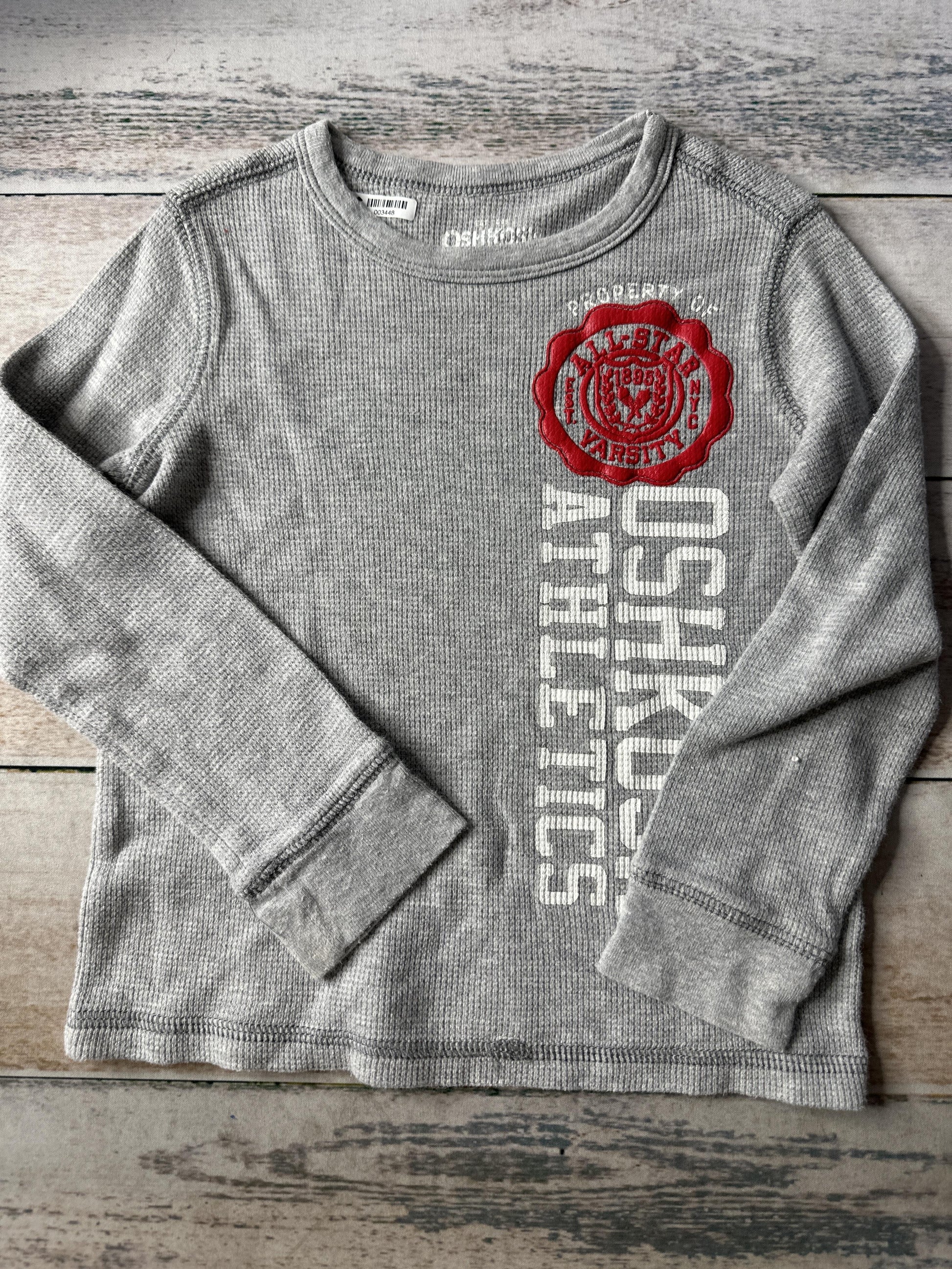 Cat & Jack Unisex Navy Blue | Light Blue Long Sleeve T-Shirt Size: 4T Navy Blue | Light Blue