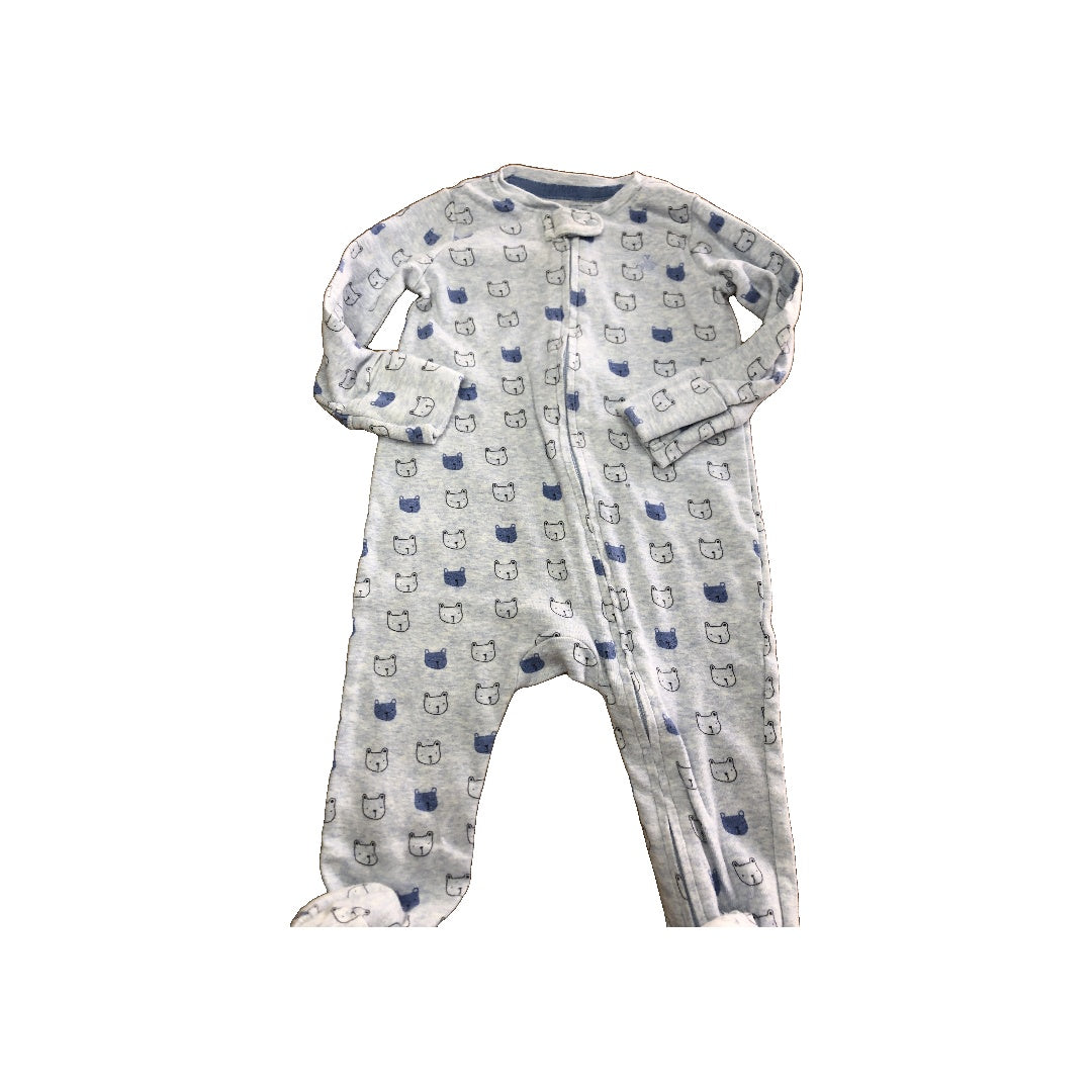 Gap Boys Navy Blue | Light Blue Pajamas Size: 6-9 months Navy Blue | Light Blue
