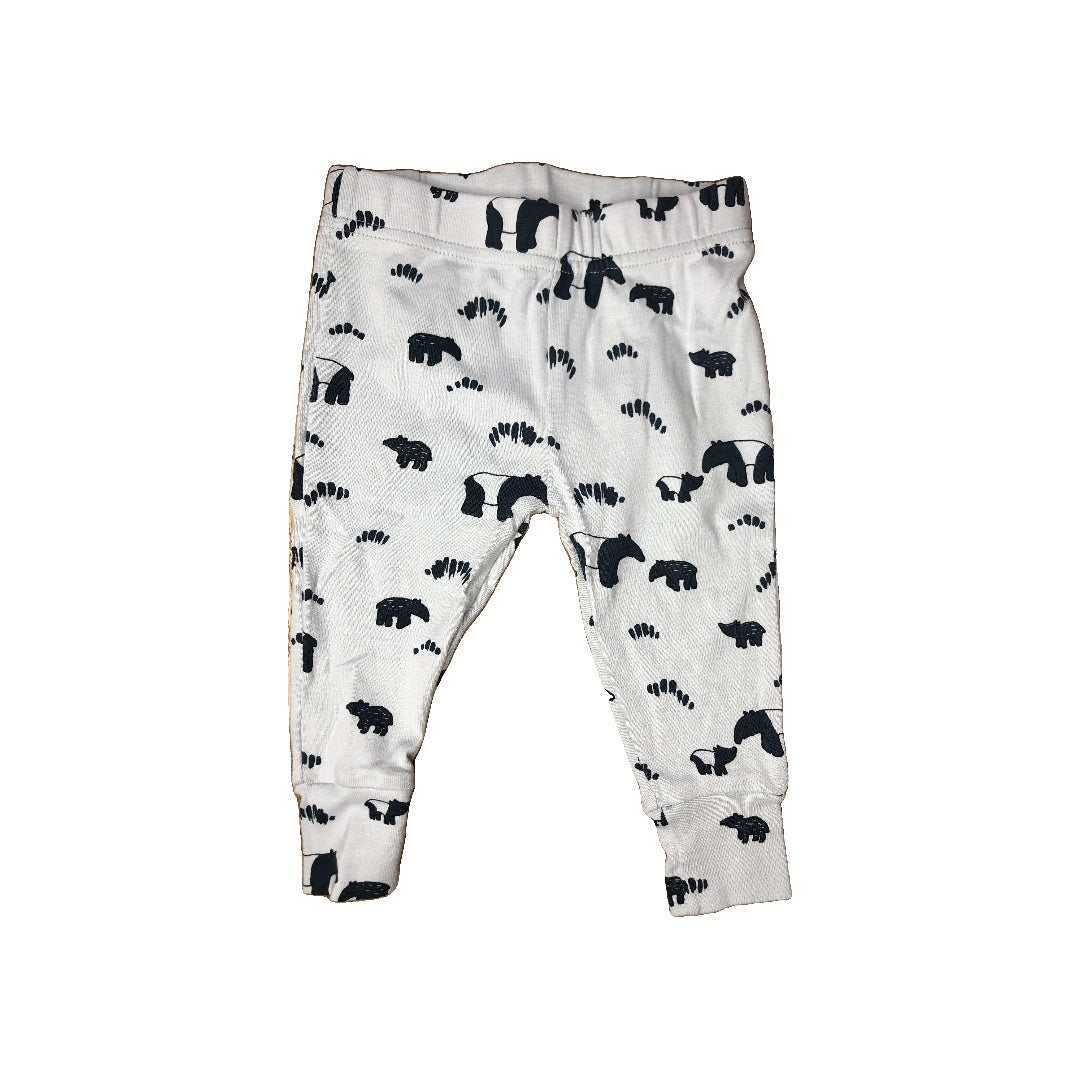 Oliver & Rain Unisex Navy Blue | Light Blue Pajamas Size: 12 months Navy Blue | Light Blue