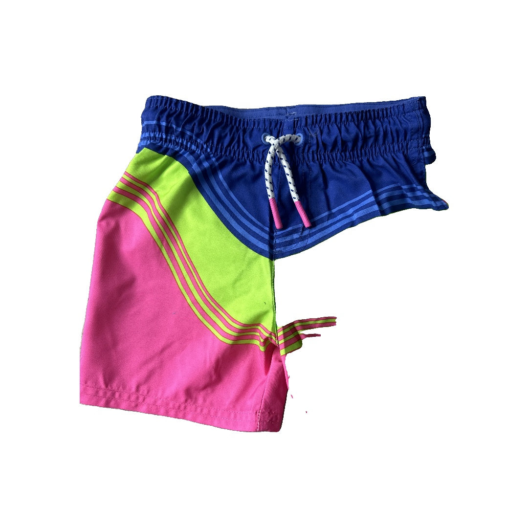 Cat & Jack Boys Navy Blue | light green | pink Swimwear Size: 3T Navy Blue | light green | pink