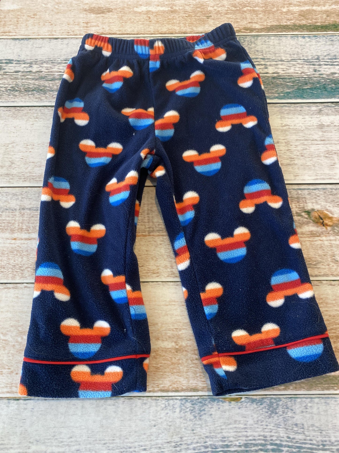 Disney Unisex Navy Blue | Mickey Mouse Pajamas Size: 2T Navy Blue | Mickey Mouse