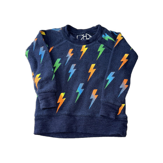 Chaser Boys Navy Blue | Multi Sweatshirt Size: 2T Navy Blue | Multi