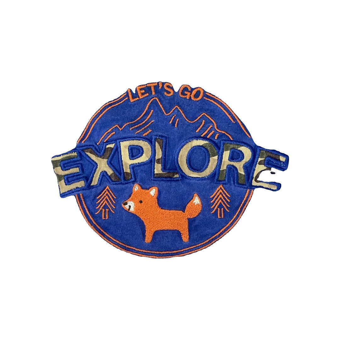 Boys Navy Blue | orange T-Shirt Size: 18 months Navy Blue | orange