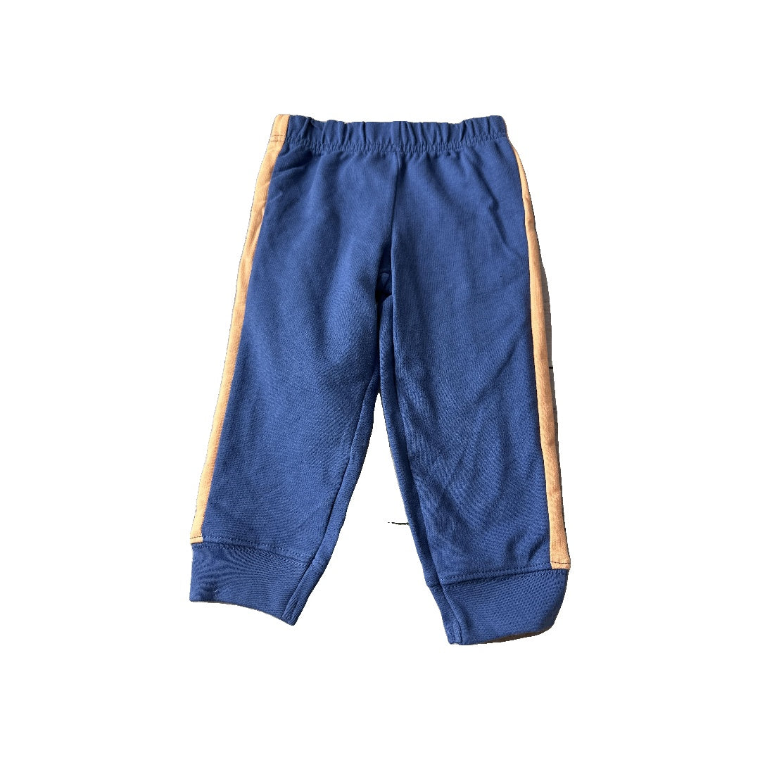 Carters Boys Navy Blue | orange Pants Size: 18 months Navy Blue | orange