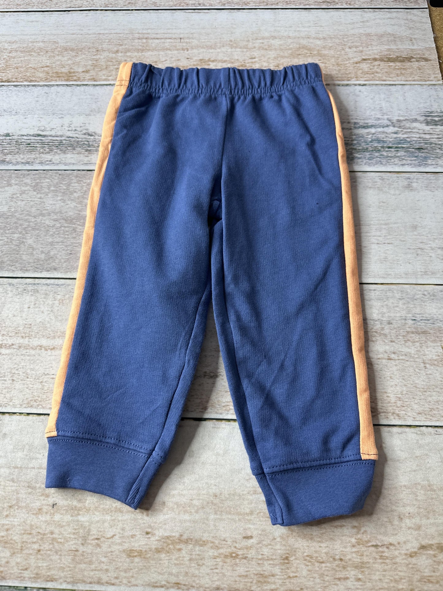 Carters Boys Navy Blue | orange Pants Size: 18 months Navy Blue | orange