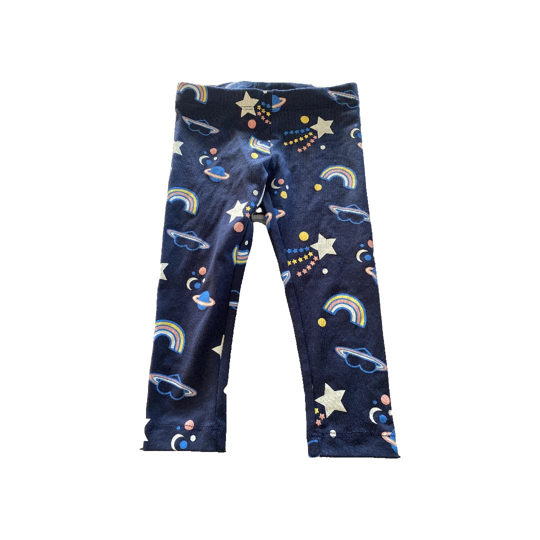 Harper Canyon Girls Navy Blue | Pattern Pants Size: 2T Navy Blue | Pattern