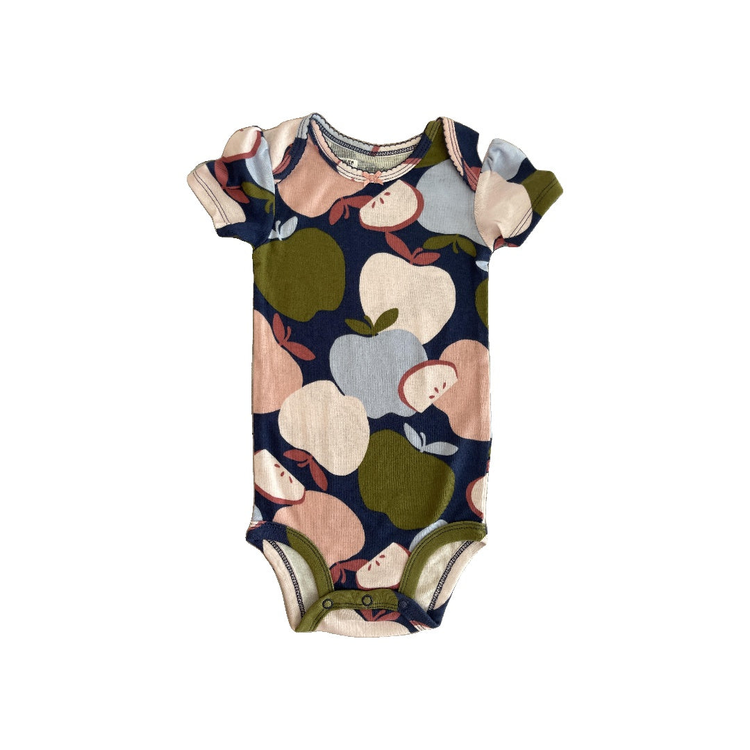 Carters Girls Navy Blue | pink | Forest Green Onesie Size: 12 months Navy Blue | pink | Forest Green