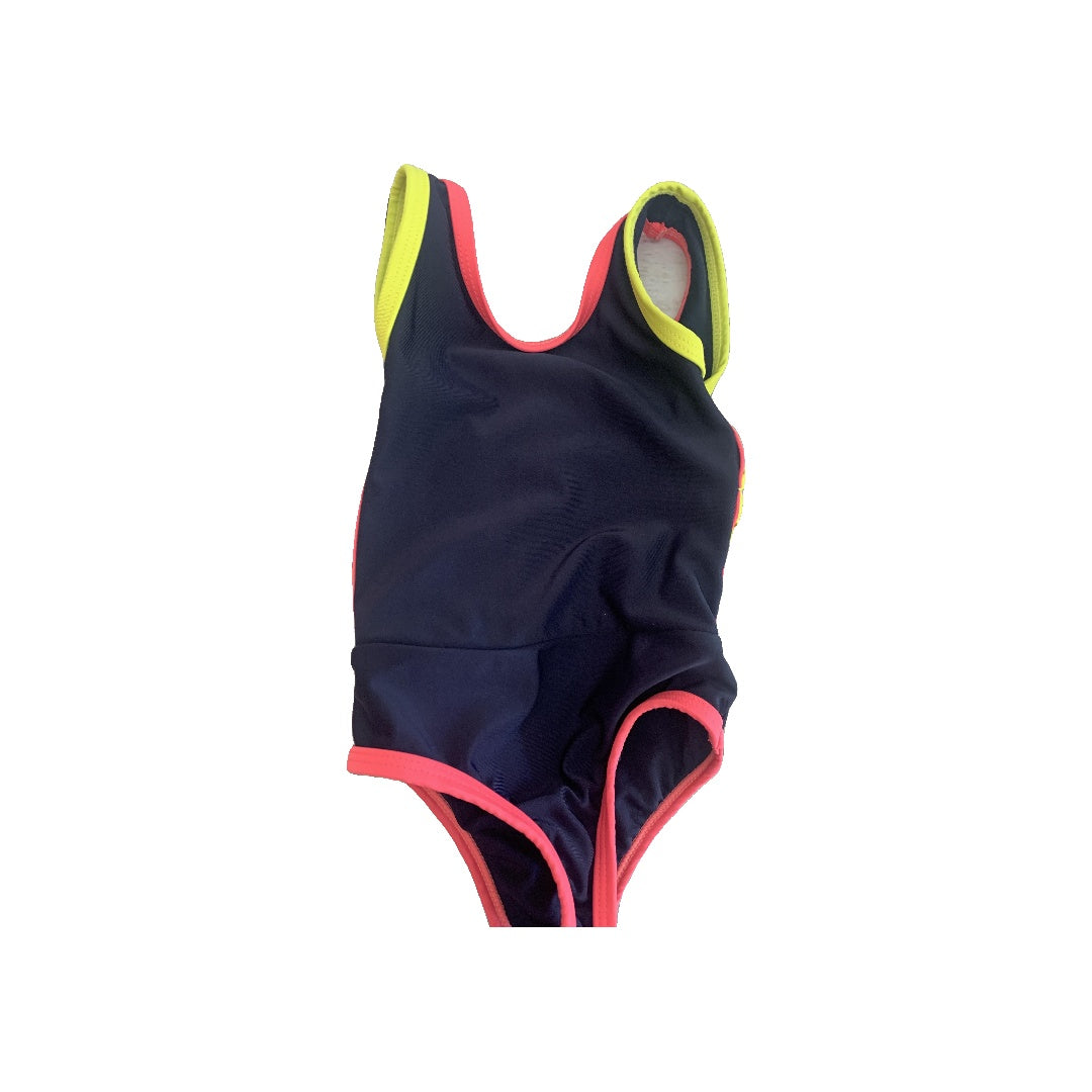 Gap Girls Navy Blue | pink Swimwear Size: 12-18 months Navy Blue | pink