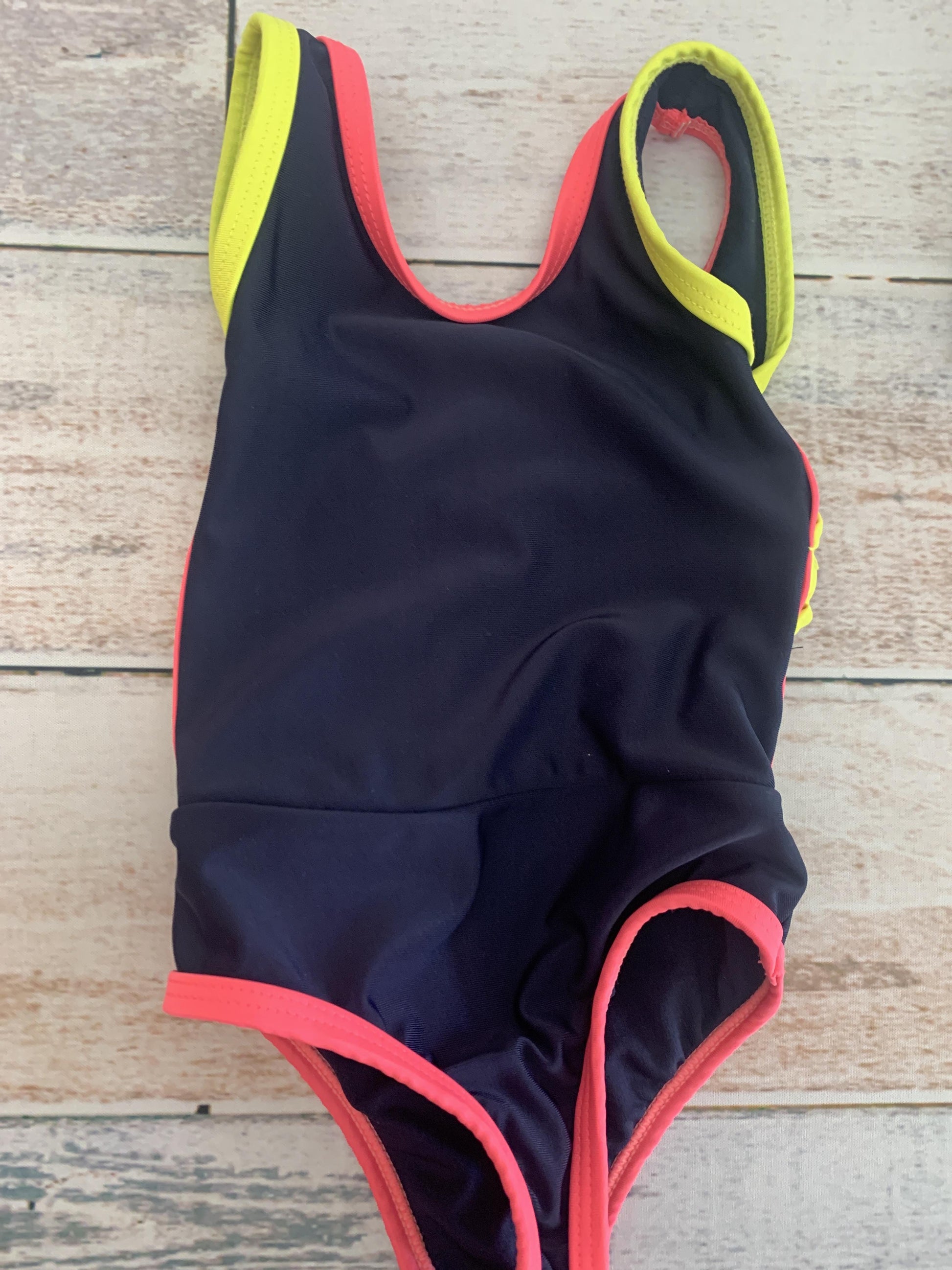 Gap Girls Navy Blue | pink Swimwear Size: 12-18 months Navy Blue | pink