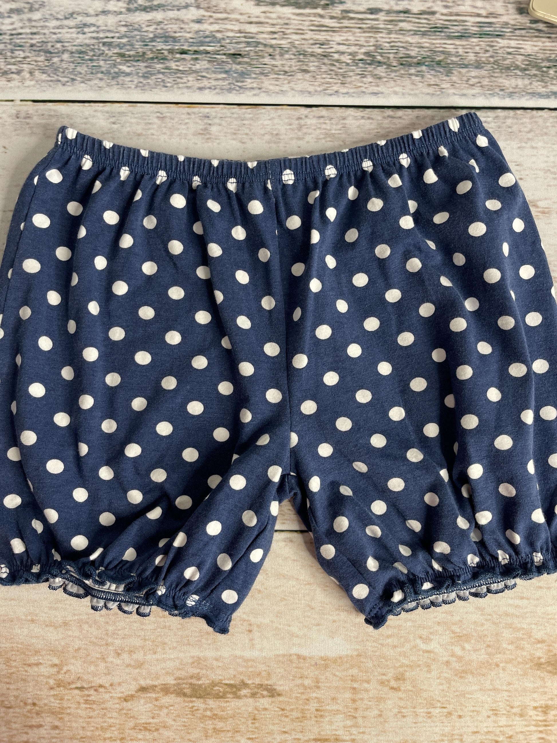 Tucker + Tate Girls Navy Blue | polka dot Shirt Size: 12 months Navy Blue | polka dot