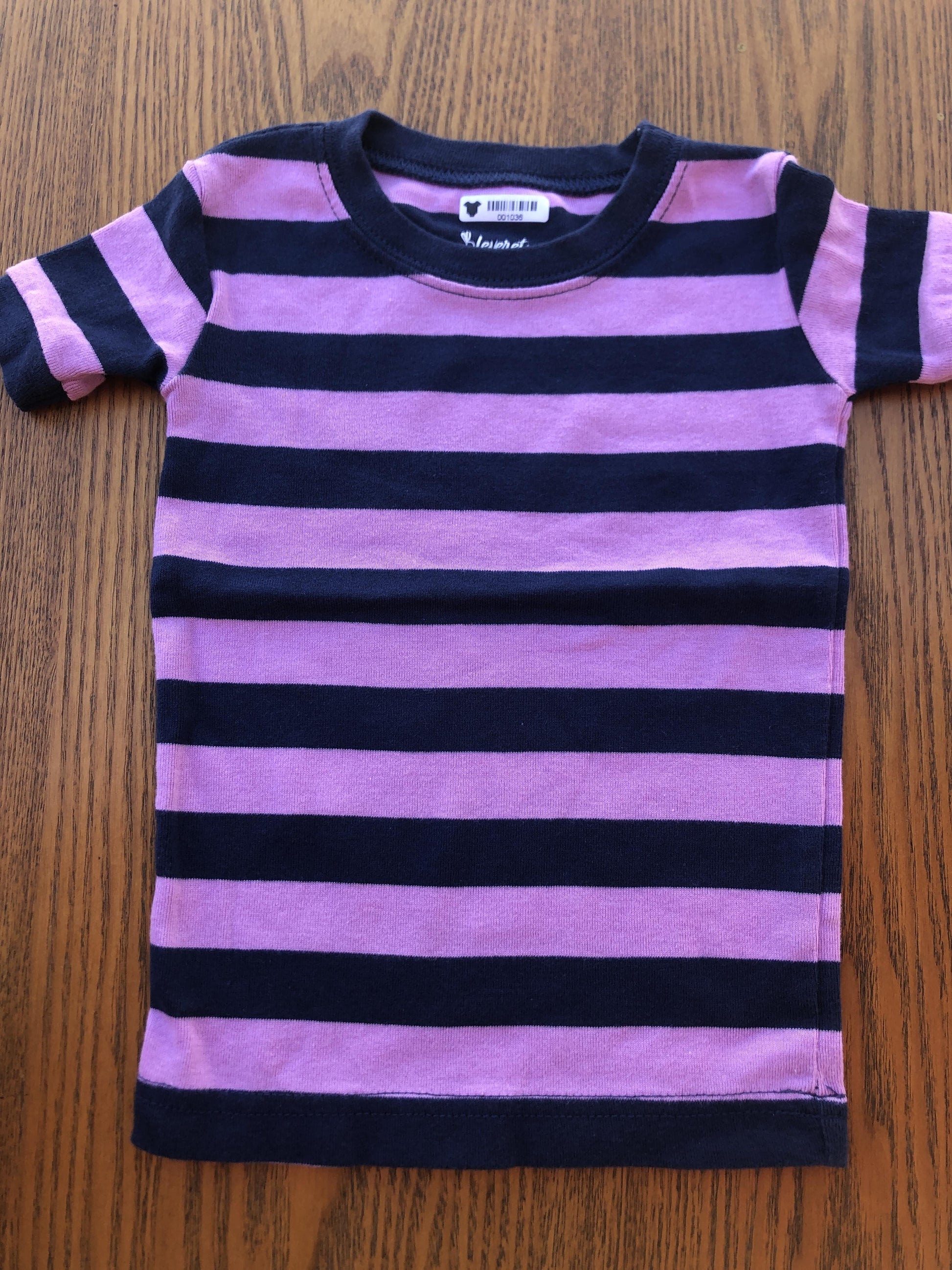 Leveret Girls Navy Blue | purple Pajamas Size: 2 years Navy Blue | purple