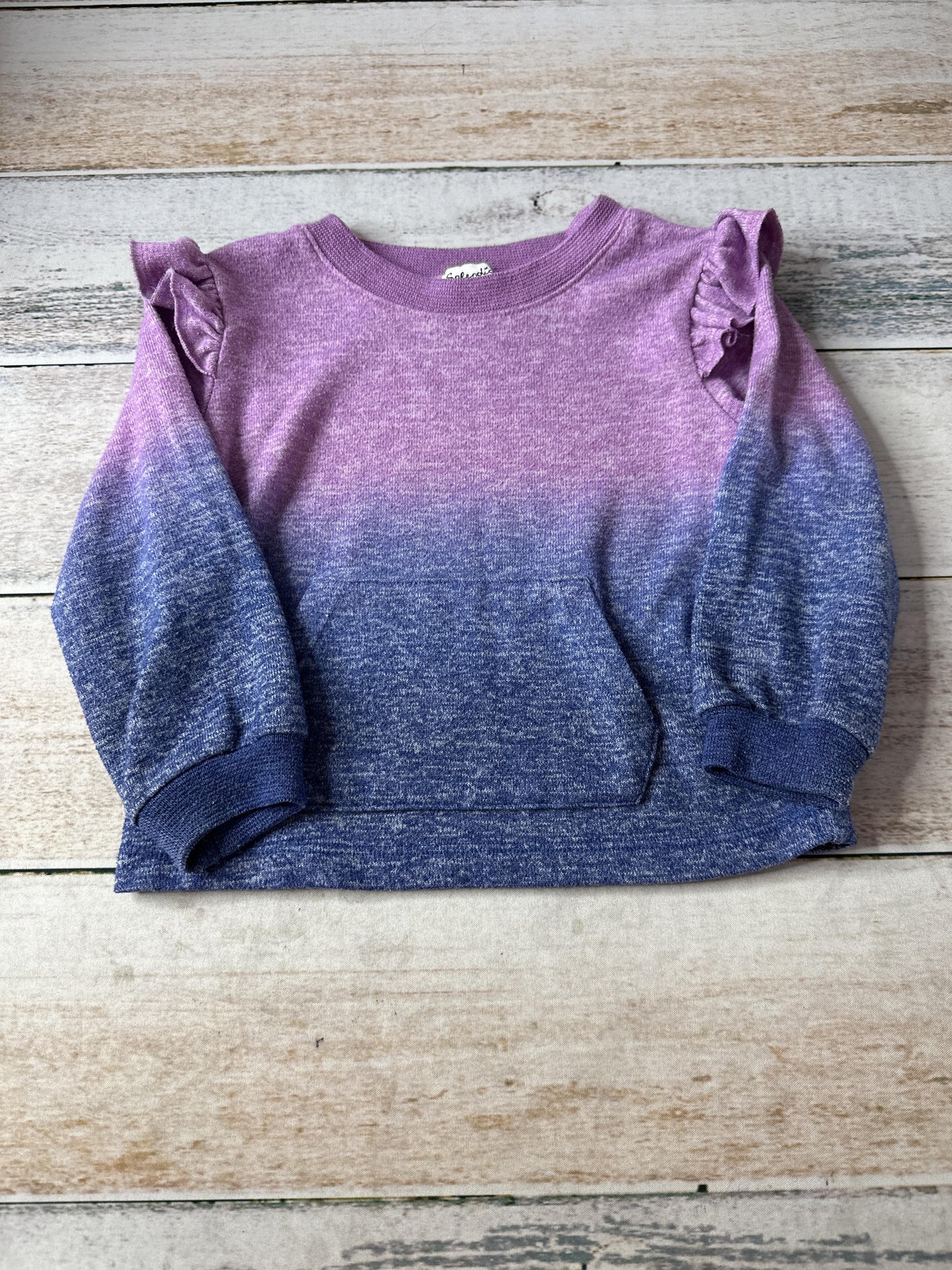 Splendid Girls Navy Blue | purple Sweater Size: 18-24 months Navy Blue | purple
