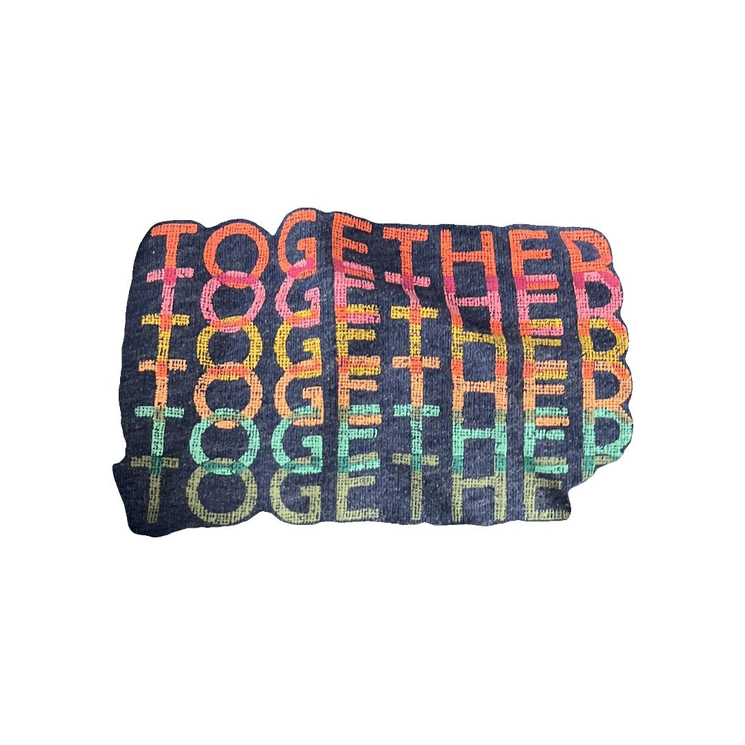 Cat & Jack Girls Navy Blue | Rainbow Sweater Size: 4T Navy Blue | Rainbow