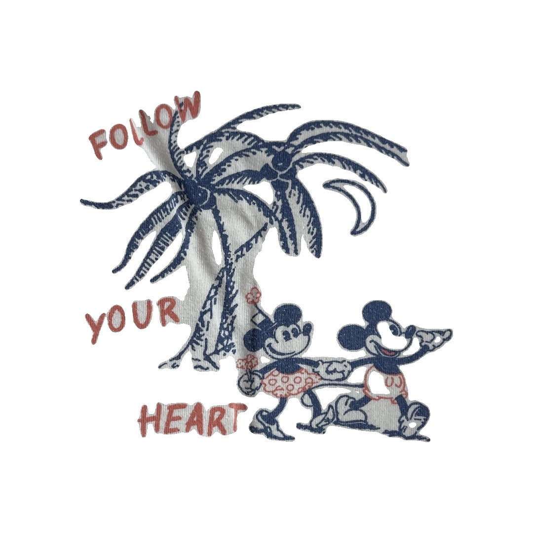 Disney Girls Navy Blue | Red | cream T-Shirt Size: 2T Navy Blue | Red | cream