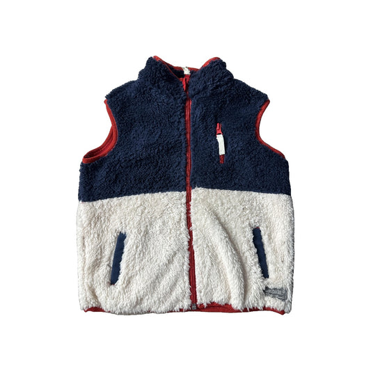 Eddie Bauer Boys Navy Blue | Red | White Vest Size: 3T Navy Blue | Red | White