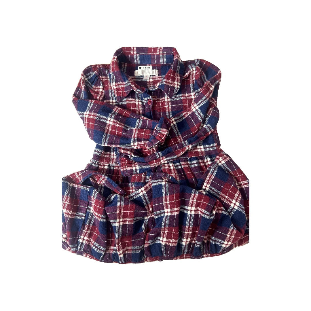 Girls Navy Blue | Red Dress Size: 5 Navy Blue | Red