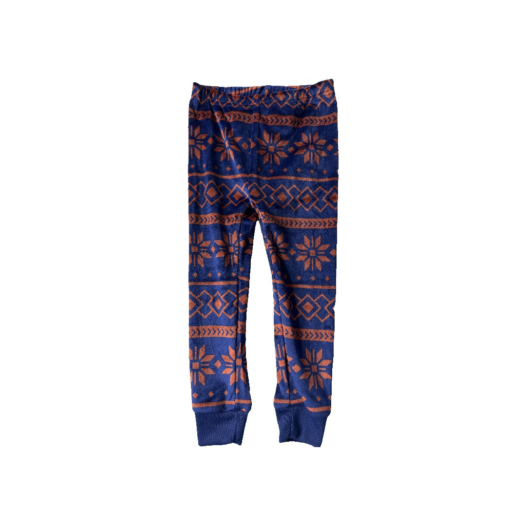 Carters Unisex Navy Blue | Red Pajamas Size: 2T Navy Blue | Red