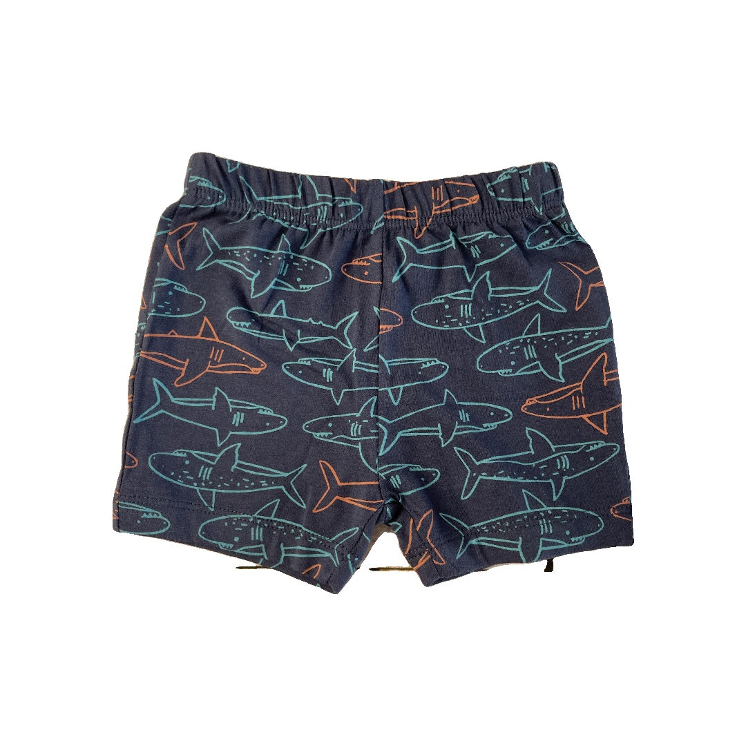 Nordstrom Boys Navy Blue | Sharks Pajamas Size: 2T Navy Blue | Sharks