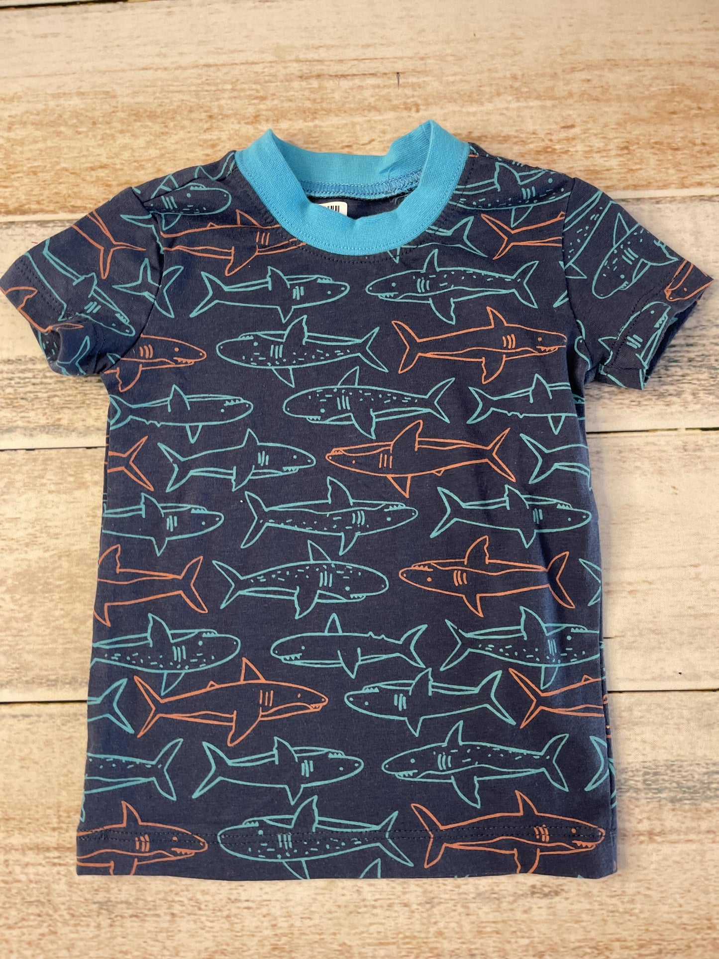 Nordstrom Boys Navy Blue | Sharks Pajamas Size: 2T Navy Blue | Sharks