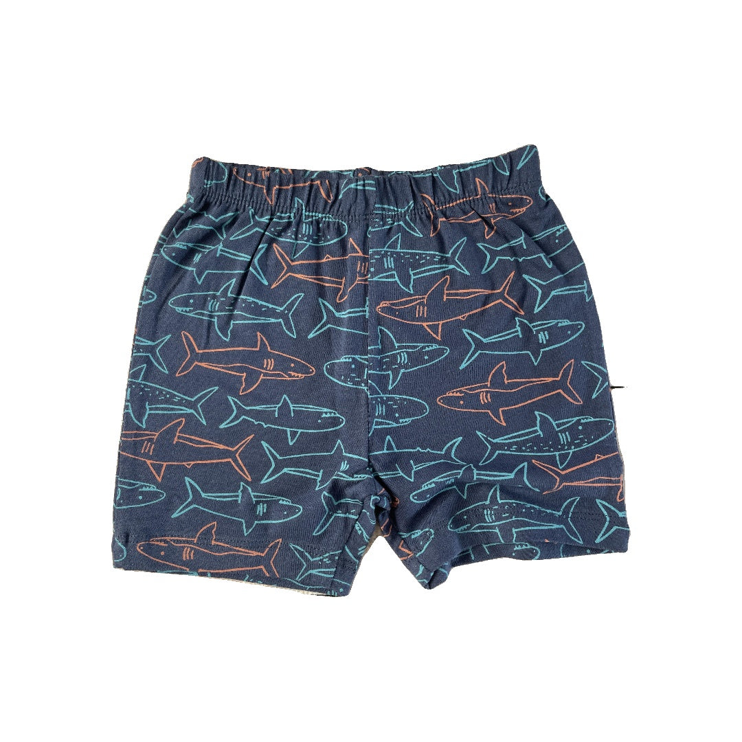 Nordstrom Unisex Navy Blue | Sharks Pajamas Size: 2T Navy Blue | Sharks