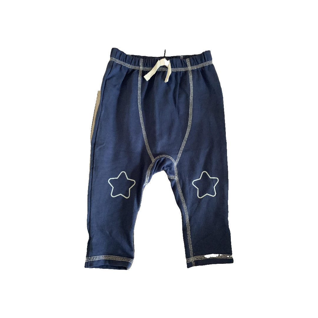 Cat & Jack Boys Navy Blue | Stars Pants Size: 12M Navy Blue | Stars