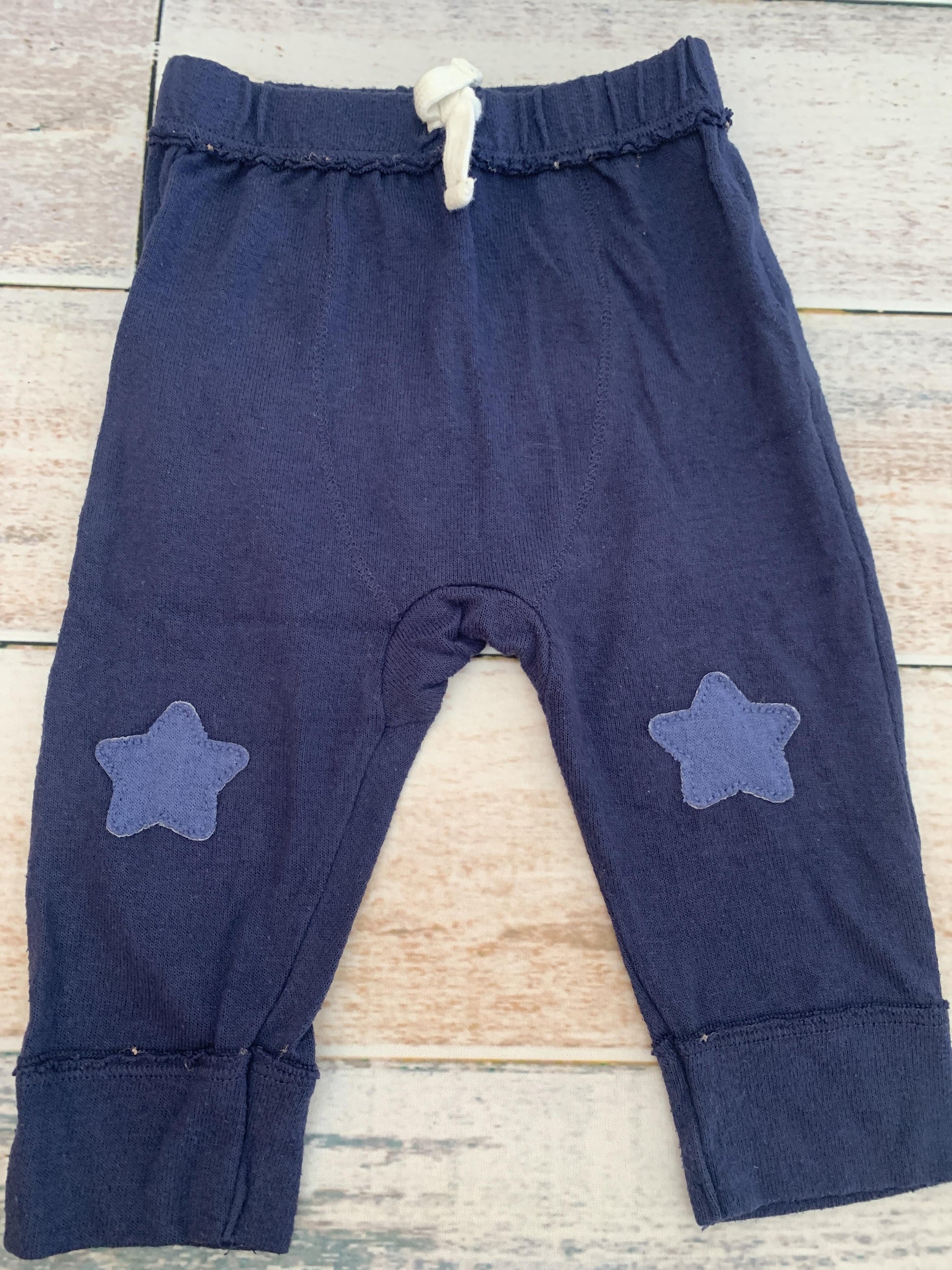 Cat & Jack Unisex Navy Blue | Stars Pants Size: 6-9 months Navy Blue | Stars
