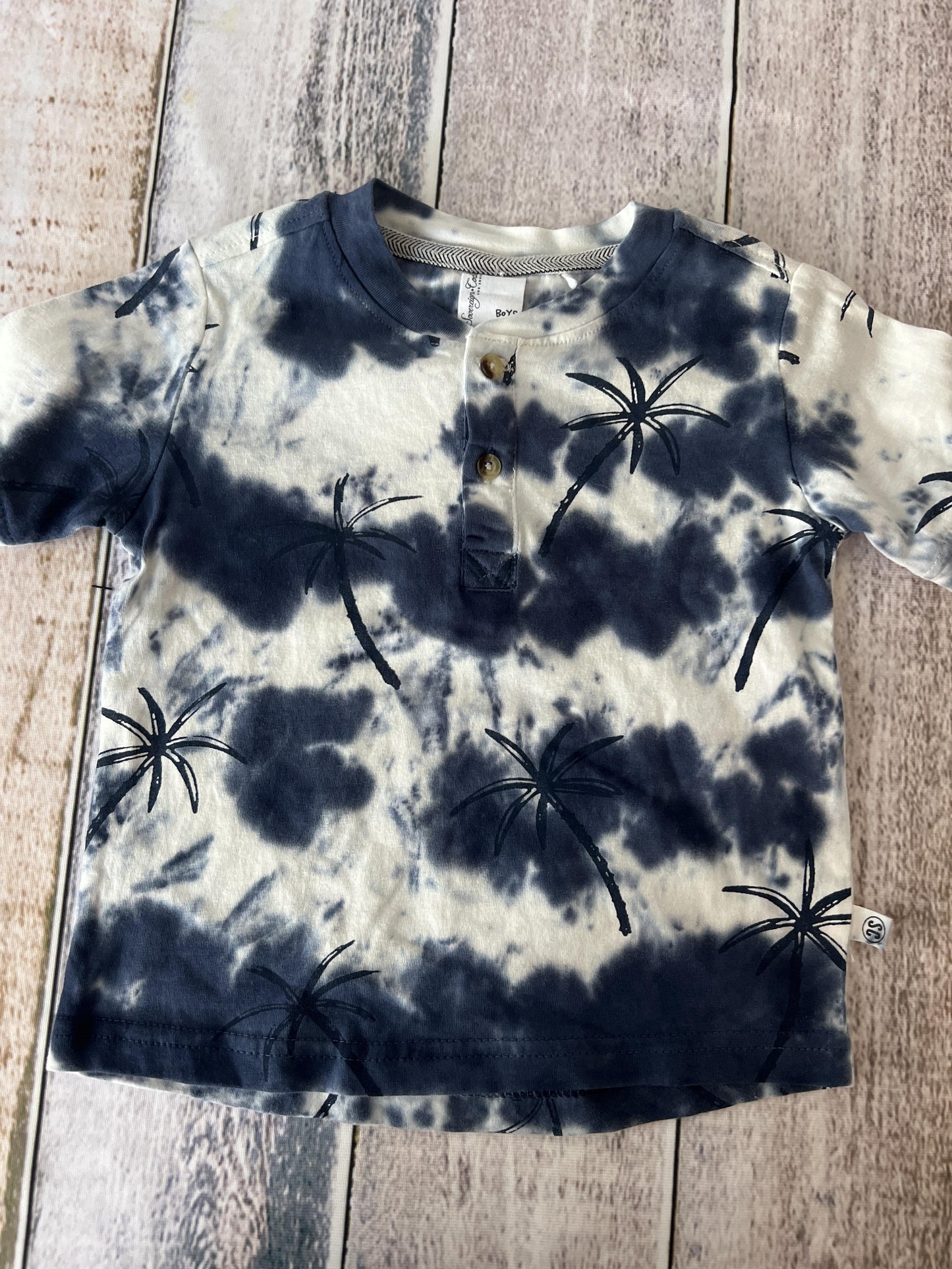 Sovereign Code Boys Navy Blue | Tie Dye T-Shirt Size: 18 months Navy Blue | Tie Dye