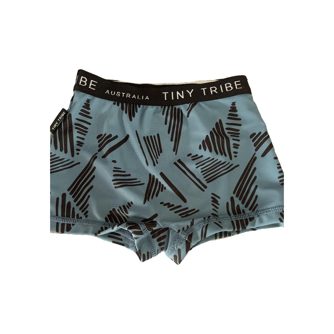 Tiny Tribe Boys Navy Blue | Tropical Swimwear Size: 18-24 months Navy Blue | Tropical