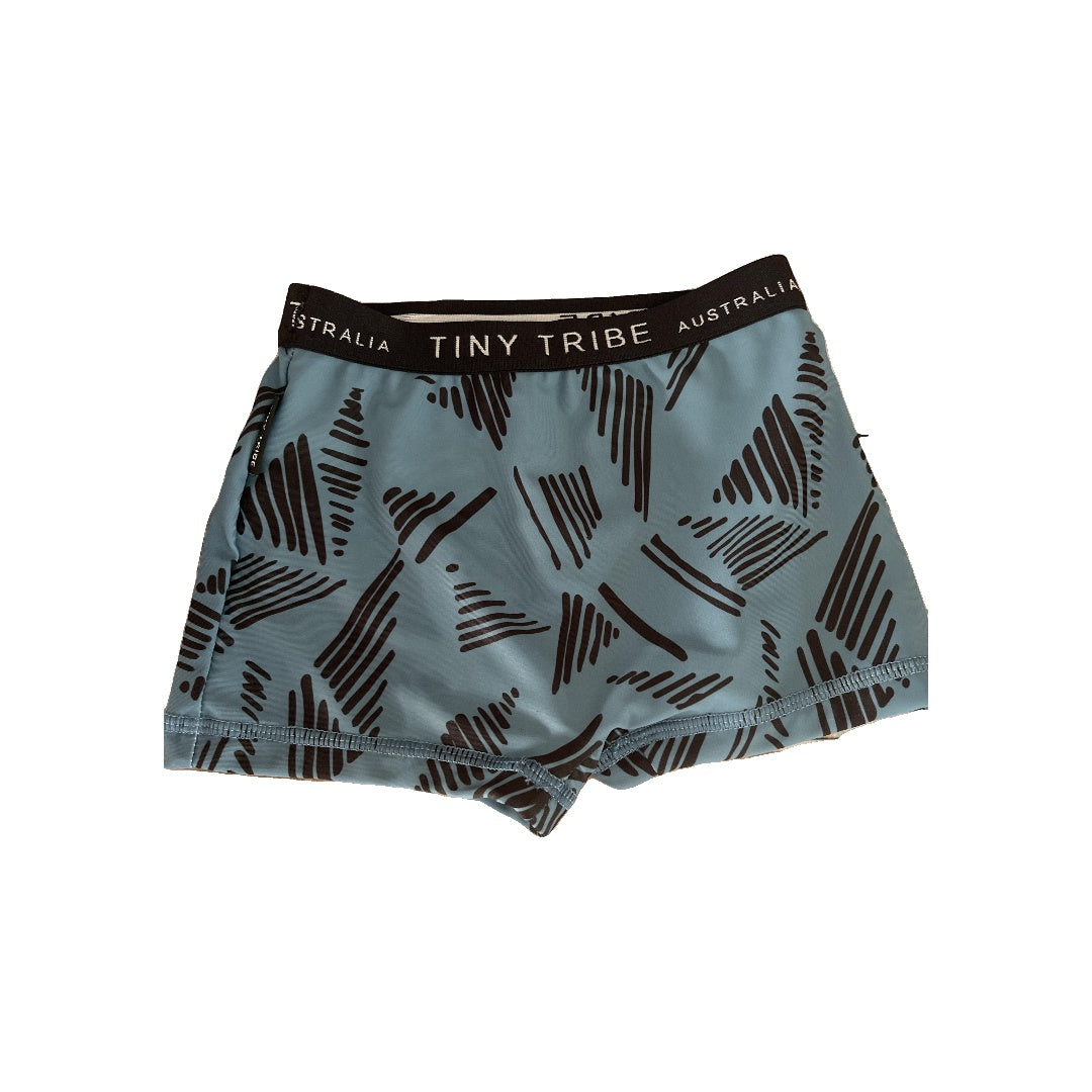 Tiny Tribe Boys Navy Blue | Tropical Swimwear Size: 18-24 months Navy Blue | Tropical