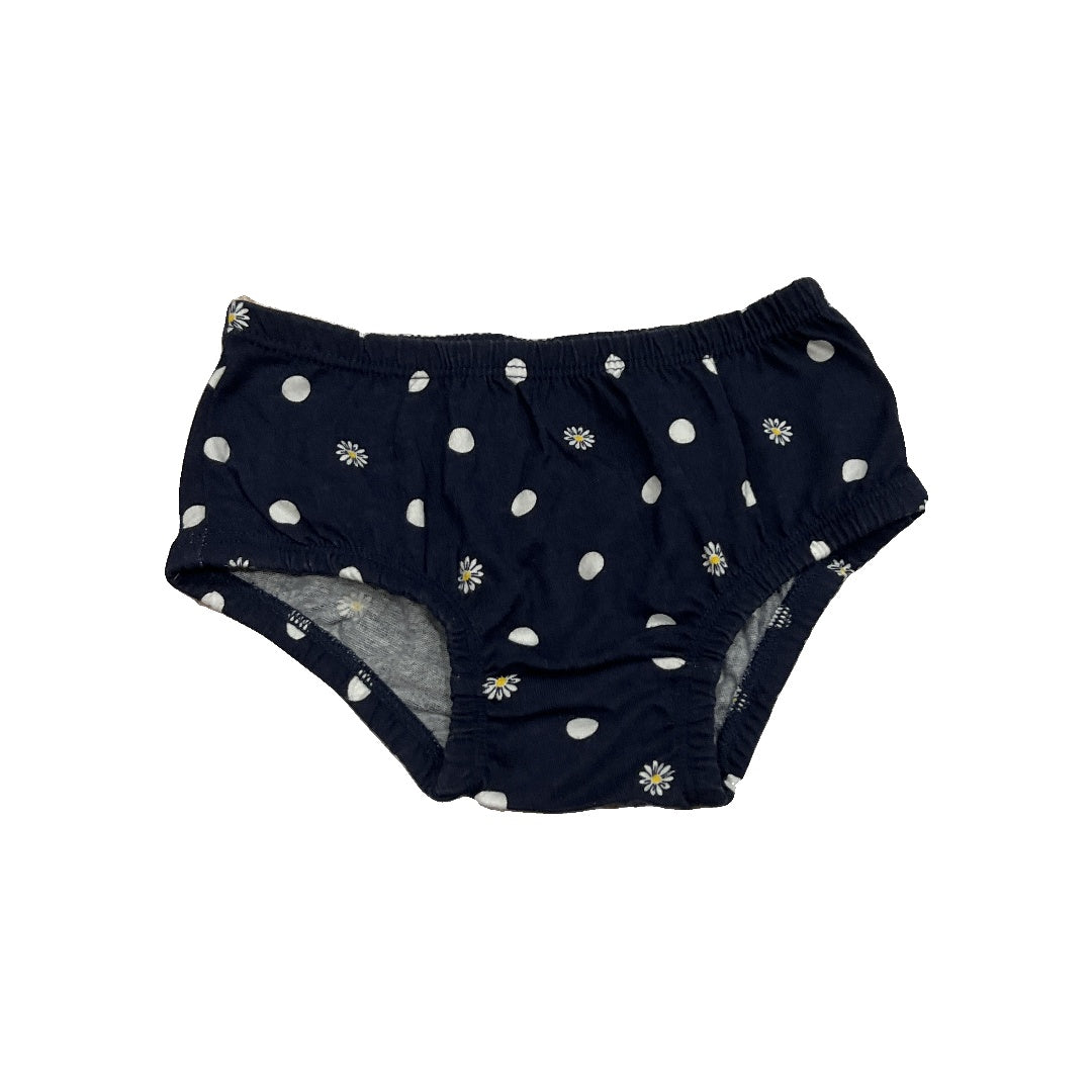 Tucker + Tate Girls Navy Blue | White | Flowers Shirt Size: 9 months Navy Blue | White | Flowers