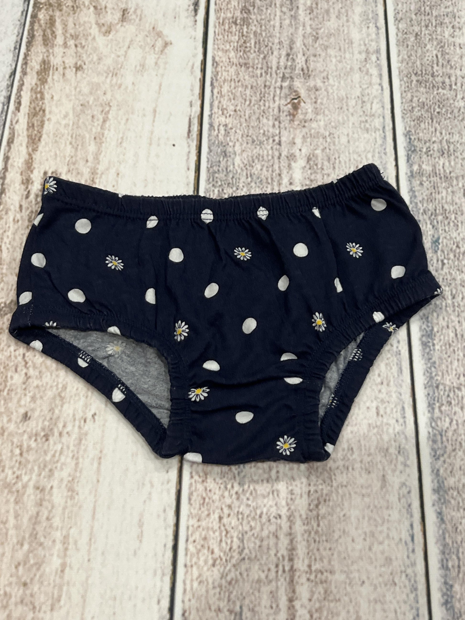 Tucker + Tate Girls Navy Blue | White | Flowers Shirt Size: 9 months Navy Blue | White | Flowers