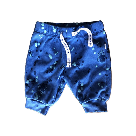 Oliver & Rain Unisex Navy Blue | White | Light Blue Pants Size: Newborn Navy Blue | White | Light Blue