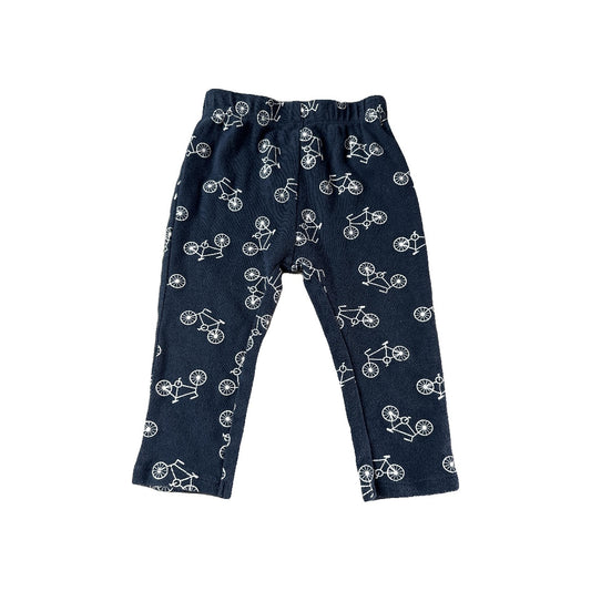 PL Baby Girls Navy Blue | White | Pattern Pants Size: 12M Navy Blue | White | Pattern