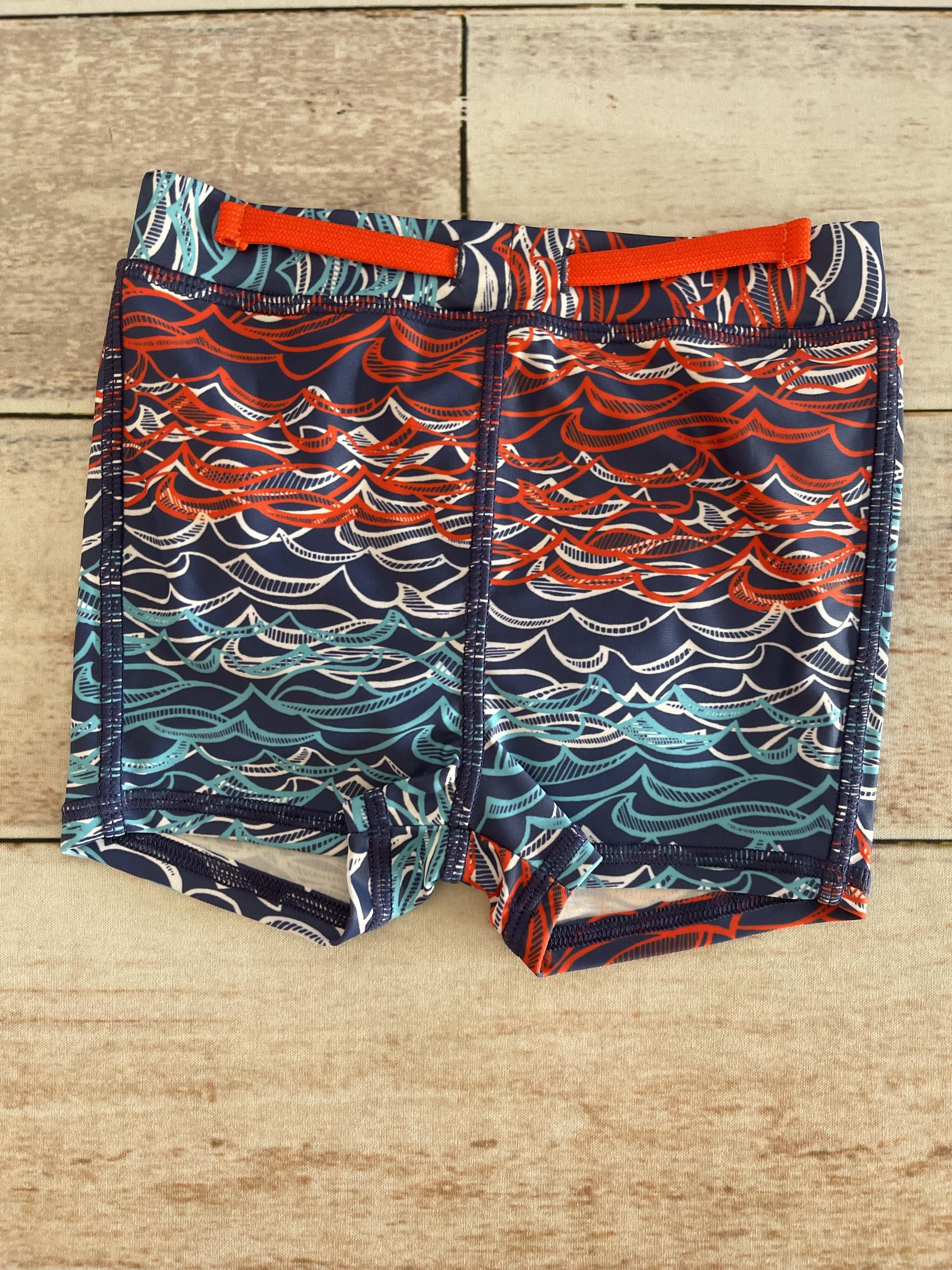Tucker + Tate Boys Navy Blue | White | Red Swimwear Size: 3-6 months Navy Blue | White | Red