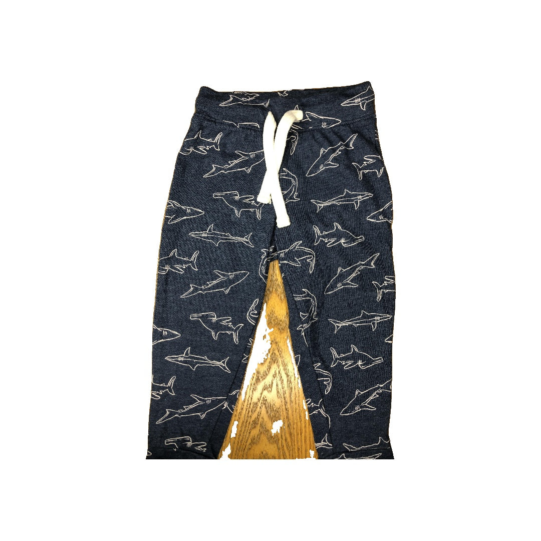 Old Navy Boys Navy Blue | White | Sharks Pants Size: 24 months Navy Blue | White | Sharks